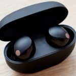 a black box with two black objects in it